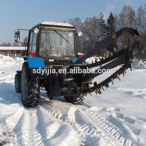 Hiệu Quả Cao Ditcher Điện Trencher Máy Đào Đĩa Tay Mini Trencher Trenching Máy - Product Image 3
