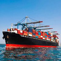 Expédition internationale de fret porte-à-porte fiable avec l'expédition express LCL + Sea Transport