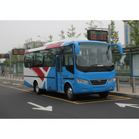 Vente directe usine – Nouveau bus autocar Dongfeng Euro 5 EQ6738 de 7,3 mètres, moteur YC avant, boîte manuelle 6 vitesses, GNC, 30 places, excellente qualité