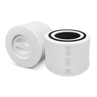 Filtre Core 300 True HEPA de remplacement pour purificateur d'air Vortex LEVOIT Core 300 et Core 300S