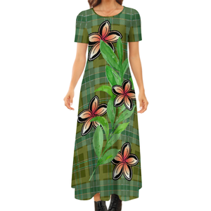 Personaliza tus Patrones y Diseños de Logotipo Favoritos, Vestido Casual o Formal para Mujer, Cuello Redondo, Manga Corta, Estilo Normcore - Product Image 5