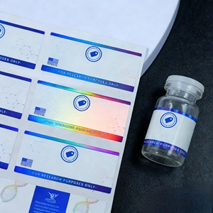 Waterproof Vinyl Peptide Bottle <strong>Stickers</strong> for 2ml 5ml <strong>10ml</strong> Glass <strong>Vial</strong> Packaging - Product Image 2