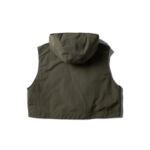 <span class=keywords><strong>Gilet</strong></span> à <span class=keywords><strong>capuche</strong></span> cargo multi-poches pour hommes, pour l'escalade, le tir, la photographie, grande taille, <span class=keywords><strong>gilet</strong></span> de pêche d'été - Product Image 2