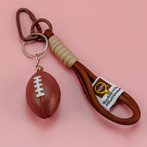 Hecion 2026 Nuevo Modelo Adorable y Creativo, Bolsos de Baloncesto y Rugby, Decoración para Bolsos, Dijes con Llavero - Product Image 1