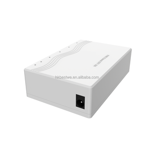 Good Price 5-Port Plastic Shell Desktop Network Switch 10/100Mbps 5RJ45 Ethernet Unmanaged Switch - Product Image 3