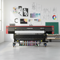 Impresora de Gran Formato de Alta Velocidad SIGNSTAR EX-1802 de 1.8 m con Tinta Eco Solvente, 2 Cabezales Epson I3200 para Aplicaciones de Impresión Digital por Inyección de Tinta