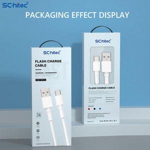 Vente en gros câble de données OEM 1M 3.3ft 2A 3A câbles TPE câbles USB type A à C câbles de chargement de téléphone pour téléphone portable Samsung - Product Image 4