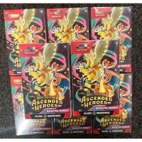 Version anglaise authentique de haute qualité, lot de boosters Pokémon TCG Mega Ascended Heroes, coffret cadeau scellé, cartes à collectionner
