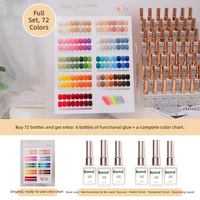 Set de Esmalte de Uñas en Gel HEMA Free, 120 Colores, Venta al Por Mayor, Logotipo Personalizado, 15ml, Larga Duración, Secado UV LED, Ecológico, No Tóxico, Resistente al Agua