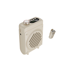Amplificateur sans fil <span class=keywords><strong>K100</strong></span> avec microphone, haut-parleur, système de sonorisation portable pour l'enseignement en classe, les discours à l'église, lecture de musique sur carte TF - Product Image 2