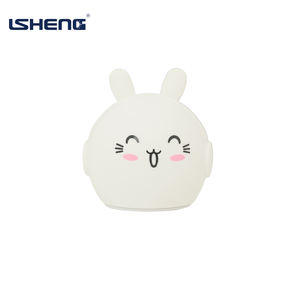 Mignon Souriant <span class=keywords><strong>Lapin</strong></span> Induction Lampes Capteur Contrô<span class=keywords><strong>le</strong></span> Rechargeable Dimmable Design Moderne En Caoutchouc Veilleuse Cadeau - Product Image 1