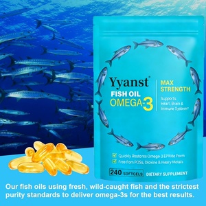 Cápsulas de Aceite de Pescado Omega 3 de Alta Calidad OEM/ODM, Mejora la Inmunidad y Apoya la Salud Cerebral - Product Image 5