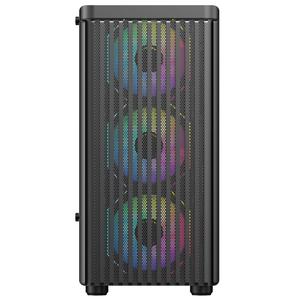 Nouvel arrivage Boîtier pour PC de jeu à tour moyenne Boîtier pour ordinateur Micro ATX Boîtiers et tours en verre trempé Débit d'air pour ITX MATX - Product Image 3