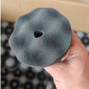 Éponge de lavage de voiture, outil de cirage circulaire portable pour le polissage des pneus et la vaisselle - Product Image 1