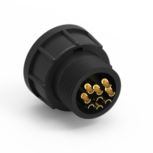 ขั้วต่อเซ็นเซอร์แรงดันไฟฟ้าแบบปลั๊กขึ้นรูป 5A C ขนาด 9 ขา พร้อมสายไฟ 250V IP67 สำหรับใช้งานในอุตสาหกรรม - Product Image 4