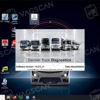 Tablette de diagnostic Truckbrother Genuine -Benz avec outil Star C6 Mb Sd Connect Xentry Windows 12-24V OBD/USB Version 2024