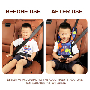 Baby-Sicherheitsgurt Kinder-Autositz-Gurtversteller Auto-Sicherheitsgurt-Abdeckung Kinderschutz für den Nacken Positionierer Atmungsaktiv - Product Image 6