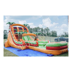 สไลเดอร์<span class=keywords><strong>เป่า</strong></span><span class=keywords><strong>ลม</strong></span>25ft แบบสไลเดอร์น้ำสองชั้นสไลเดอร์เป่าลมสำหรับเช่า - Product Image 5