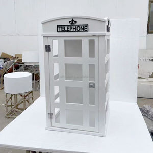 Cabine Telefoniche Mini Floreali con Illuminazione a Prezzo di Fabbrica, Decorazione Personalizzata per Matrimoni - Product Image 5