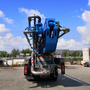 Pompe à béton professionnelle JIUHE pour travaux de construction lourde, placement de ciment, Chine, 30m, 38m, 47m, 52m, camion pompe à béton - Product Image 4