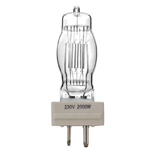 Roccer FTM CP72 Bóng Đèn Phòng Thu Halogen Sân Khấu Đặc Biệt 230V Đèn Halogen 2000W GY16 - Product Image 4