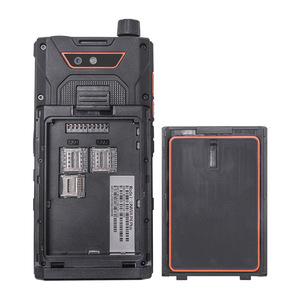 UNIWA Walkie Talkie P4 de 4,0 pulgadas, IP68, 4W, DMR, modo Dual, teléfono, 3GB de RAM, NFC, Beidou, mensaje corto/tarjeta de identificación, lectura, práctico Talkie - Product Image 5