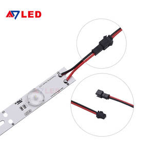 Barra de Luz Rígida LED SMD2835 de 130lm/W, DC12V 160 °   Caja de Luz Publicitaria Beam, Iluminación Brillante y Uniforme - Product Image 1