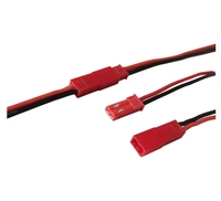 Connecteurs mâles et femelles 2,54 mm 2 broches très demandés avec câble en silicone 20AWG pour batterie RC