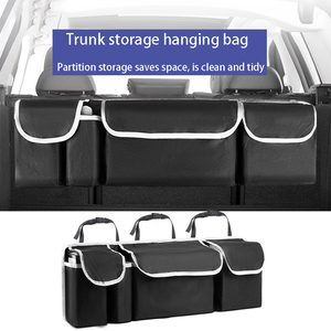 Organisateur de siège multifonctionnel en tissu Oxford pour coffre de voiture - Product Image 2