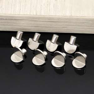 Struttura in lega di zinco solida staffa divisoria in vetro stratificato supporto per ripiano a sette caratteri <span class=keywords><strong>B</strong></span> prodotti di lavorazione - Product Image 4