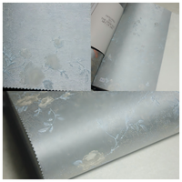 Stiker Dekorasi Dinding Kamar Tidur Eropa Papan Aluminium-plastik Perekat Sendiri Wallpaper Kain Bertekstur untuk Latar Belakang TV