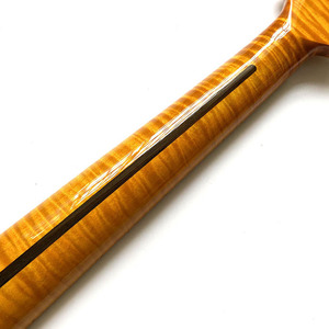 סיטונאי בציר גוון 21 Frets ST TL גיטרה חשמלית צוואר החלפת טייגר להבת מייפל צוואר גיטרה - Product Image 5