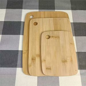 Tagliere personalizzato in bambù e legno massiccio, tagliere rettangolare per alimenti per bambini e frutta, pannello da cucina multifunzionale - Product Image 4