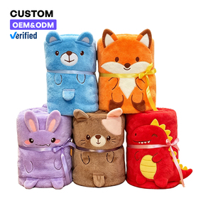 Manta de Poliéster Ujoy, Superventas, Suave y de Primera Calidad para Bebés y Niños, Manta de Franela Estampada - Product Image 1