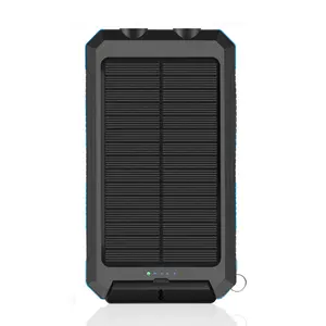 trending products 2024 new arrivals compass outdoors waterproof portable high capacity 8000mAh ultrathin solar power banks