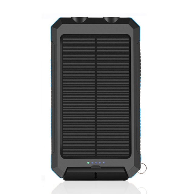 Trending Products 2026 New Arrivals Compass Outdoors Waterproof Portable High Capacity 10000mAh Ultrathin Solar Power Banks