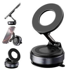 Strong Magnets <b>Extend</b> Car Mobile Stand 360 Rotating Car Mobile Phone Holder Magnetic Vacuum Suction Car Phone Holder - Product Image 5