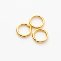 Connecteurs métalliques circulaires en boucle fermée pour la création de bijoux DIY : boucles d'oreilles, bracelets, colliers, petits accessoires