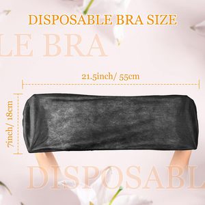 Soutien-gorge jetable non tissé avec bretelles, idéal pour sauna et salon de beauté, sous-vêtement féminin, épaisseur personnalisable - Product Image 3