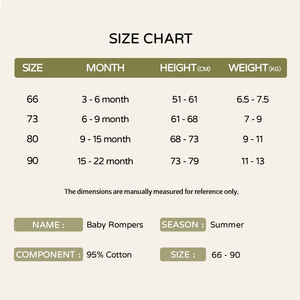 Macacão de Bebê Recém-Nascido 2026 Novo Estilo Coreano Estampado Primavera Verão para Meninas, Roupa de Bebê 100% Algodão Classe A - Product Image 2