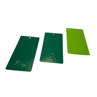 Peinture en poudre polyester vert mousse RAL6005 pour clôture haute sécurité / clôture à panneaux Pintura En Polvo