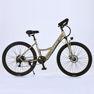 JINT <b>Electric</b> City Bike 26 Inch Rear <b>Hub</b> Motor Lithium Battery Rigid Frame Commuter Bike - Product Image 3