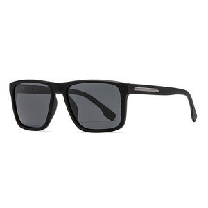 Nuevas Gafas de Sol para Hombre, Montura Negra de PC, Protección UV400, Polarizadas Tipo 3, para Conducir - Product Image 1