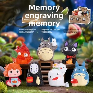 Figurine Classique Anime Hayao <span class=keywords><strong>Miyazaki</strong></span> en Boîte Mystère – Collection Souvenirs Mignons et Tendance – Jouet Décoratif Cadeau - Product Image 2