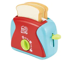 Playgo MY TOASTER mainan dapur anak uniseks, Set mainan memasak di dapur untuk bermain imajinatif