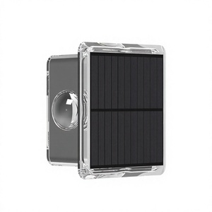 Lámpara Solar LED para Jardín con Batería Recargable para Caminos Exteriores y Decoración de Villas, Lámpara Solar de Pared Impermeable IP44 - Product Image 1