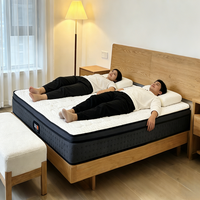 Matelas familial moderne à ressorts ensachés, soulagement de la pression, taille personnalisée, qualité certifiée, économique, pour usage scolaire et hospitalier