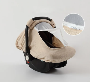 Муслиновый навесы для младенцев, дышащий навес для детской коляски 2 в 1 - Product Image 2