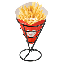 Dubbel Gecoate Film Frietjes/Visdoos Papier Voedselverpakking Papier Chip Kegel Beker