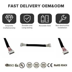 สายแพทช์อีเธอร์เน็ตแบบแบน CAT6 CAT7 CAT8 ทองแดง 5 ม. 10 ม. ป้องกันสัญญาณรบกวนและกันน้ำ สำหรับเครือข่ายข้อมูล ทีวีเชิงพาณิชย์ และงานจัดระเบียบ - Product Image 4